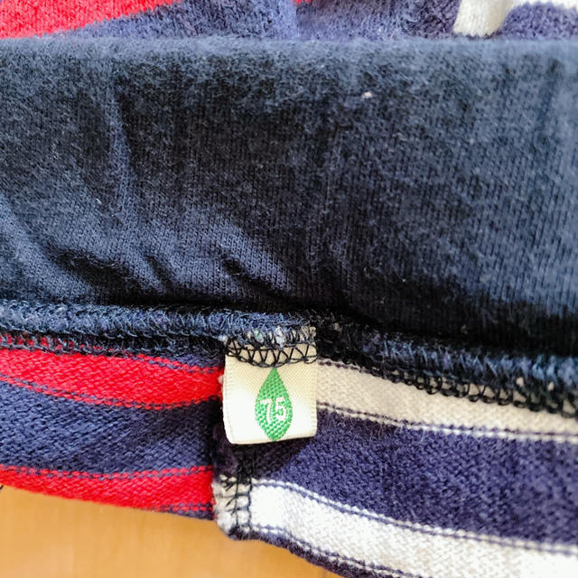UNITED ARROWS green label relaxing(ユナイテッドアローズグリーンレーベルリラクシング)のグリーンレーベル ボーダーパンツ 75 キッズ/ベビー/マタニティのベビー服(~85cm)(パンツ)の商品写真