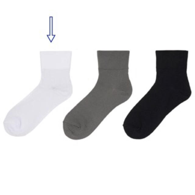 UNIQLO(ユニクロ)の新品＊ナイロン White socks レディースのレッグウェア(ソックス)の商品写真