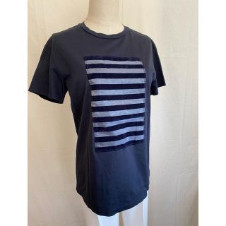 バーニーズニューヨーク(BARNEYS NEW YORK)のボーダーズアットバルコニー　ネービーTシャツ　美品(Tシャツ(半袖/袖なし))