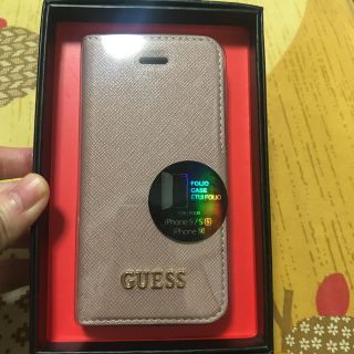 ゲス(GUESS)の【新品】GUESS iPhone5&SEケース(iPhoneケース)