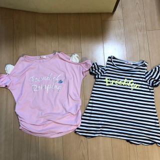 イングファースト(INGNI First)のINGNI First オフショルダー トップス2枚(Tシャツ/カットソー)