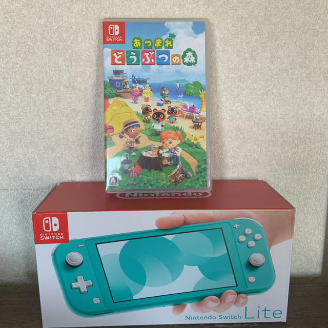 Switch ターコイズ どうぶつの森 セット