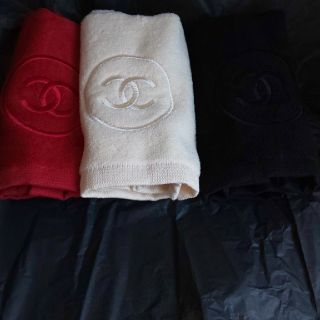 シャネル(CHANEL)のシャネル ノベルティーハンドタオルセット(タオル/バス用品)