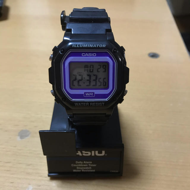 CASIO(カシオ)のCASIO F-108WHC-1B カシオ　腕時計 メンズの時計(腕時計(デジタル))の商品写真