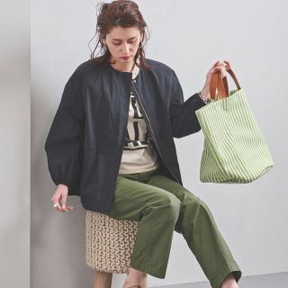 ユナイテッドアローズ(UNITED ARROWS)の【ゆきんこ様専用】ユナイテッドアローズ　ノーカラーショートブルゾン(スプリングコート)