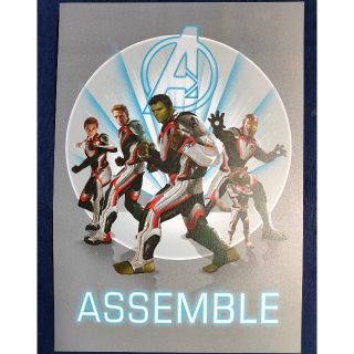 マーベル(MARVEL)のA4ポスター アベンジャーズ エンドゲーム アッセンブル ハルク(印刷物)