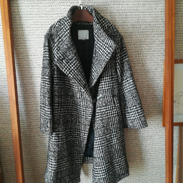美品◆グーコミューン ウール100％ コート ジャケット レディース サイズ38