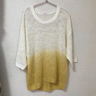 コルザ(COLZA)の専用☆トップス　レディス　透かしニット　春用(ニット/セーター)