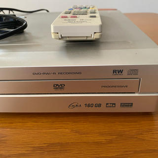 シャープ(SHARP)のシャープ　HDD一体型DVDレコーダー　ジャンク品(DVDレコーダー)