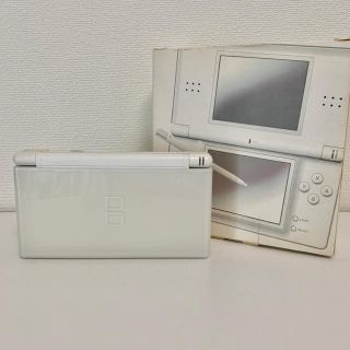 ニンテンドーDS(ニンテンドーDS)のNintendo DS ニンテンド-DS LITE クリスタルホワイト 本体(携帯用ゲーム機本体)