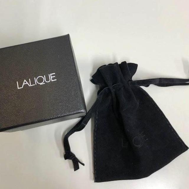 新品 LALIQUE (ラリック) カボションリング パープル クリスタル#51 レディースのアクセサリー(リング(指輪))の商品写真