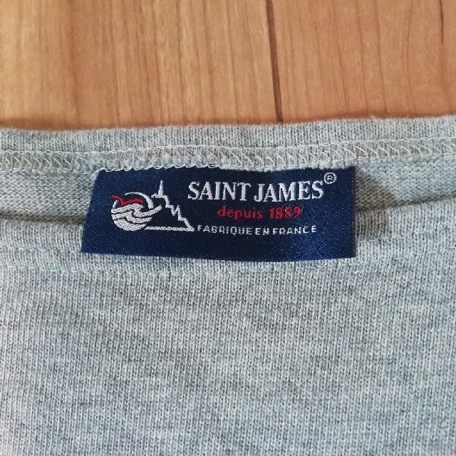 SAINT JAMES(セントジェームス)のスナフキン様専用　SAINT JAMES ウエッソン　杢グレー レディースのトップス(カットソー(長袖/七分))の商品写真