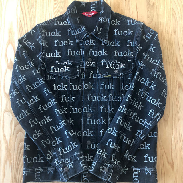 Supreme Fuck Denim Jacket S