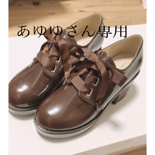 MAJESTIC LEGON(マジェスティックレゴン)の新品未使用　MAJESTIC LEGON  厚底リボンローファー レディースの靴/シューズ(ローファー/革靴)の商品写真