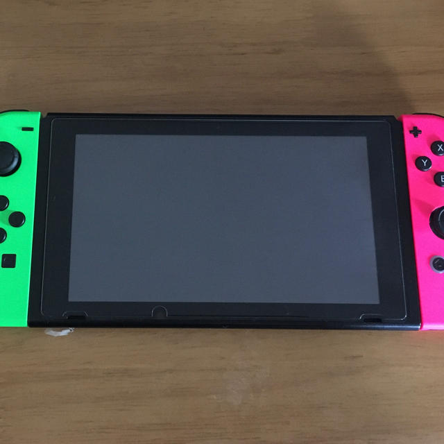 1個Joy-Conネオンピンク【旧型・未対策機】(一部未使用) Nintendo Switch 一式セット