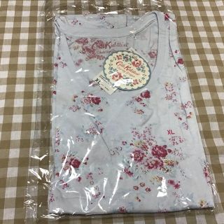 キャスキッドソン(Cath Kidston)の新品未使用・タグ付きキャスキッドソン　Cath kidson ライトブルー花柄(Tシャツ(半袖/袖なし))