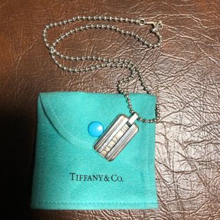 ティファニー(Tiffany & Co.)の ティファニー TIFFANY&Co. アトラス プレート(ネックレス)