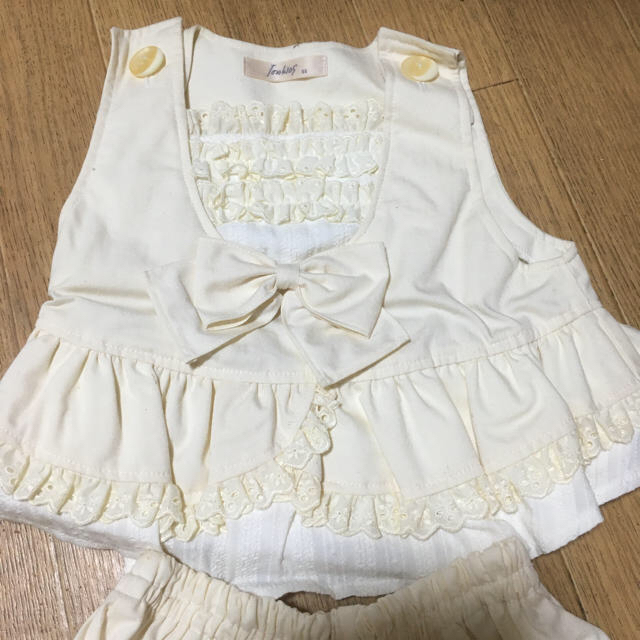 新品 Baby服　ツーピース キッズ/ベビー/マタニティのキッズ/ベビー/マタニティ その他(その他)の商品写真