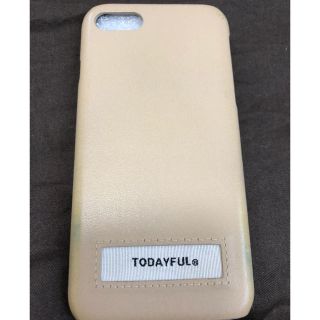 トゥデイフル(TODAYFUL)のトゥデイフル レザーiphone8ケース(その他)