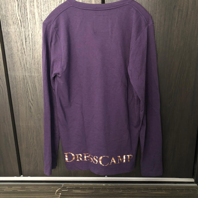 DRESSCAMP(ドレスキャンプ)のdress camp ドレスキャンプ　紫　ロングTシャツ メンズのトップス(Tシャツ/カットソー(半袖/袖なし))の商品写真