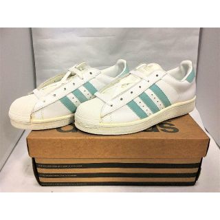 アディダス(adidas)の★90s!希少レア!アディダス スーパースターⅡ白/青 ビンテージ デッド⑥★(スニーカー)