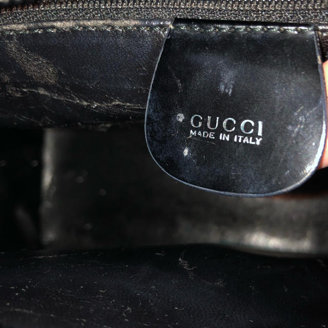 Gucci(グッチ)のお値下げしました。GUCCI★黒エナメルトートバック レディースのバッグ(トートバッグ)の商品写真