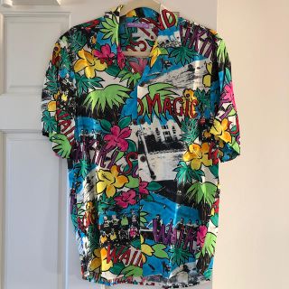 jams world ハワイ　アロハシャツ　スリムフィット(シャツ/ブラウス(半袖/袖なし))