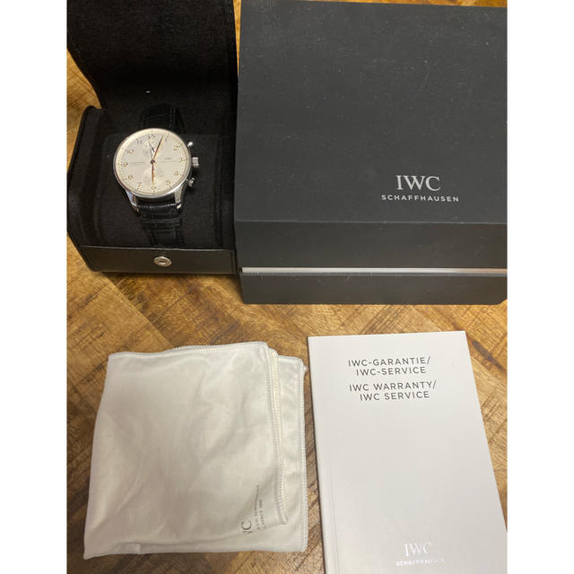 IWC(インターナショナルウォッチカンパニー)のIWC PORTUGUESE CHRONOGRAPH メンズの時計(腕時計(アナログ))の商品写真