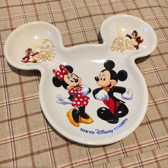 Disney(ディズニー)の東京ディズニーリゾート　ミッキー型のお皿 インテリア/住まい/日用品のキッチン/食器(食器)の商品写真