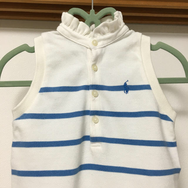 Ralph Lauren(ラルフローレン)のラルフ ポロシャツワンピ☆ キッズ/ベビー/マタニティのキッズ服女の子用(90cm~)(ワンピース)の商品写真