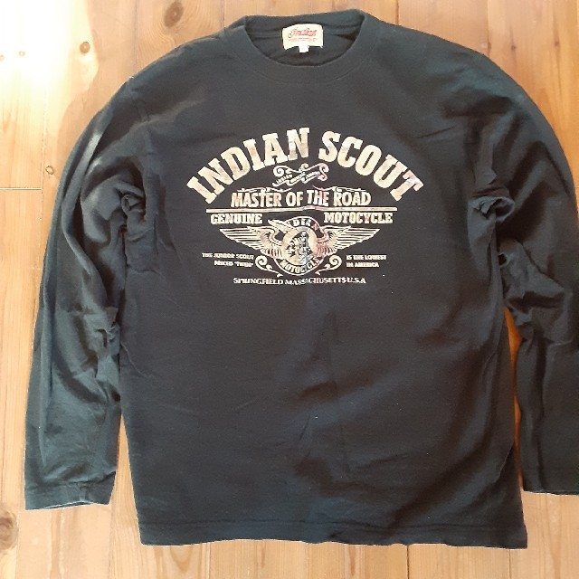 Indian(インディアン)のインディアンモーターサイクル　ロンT メンズのトップス(Tシャツ/カットソー(七分/長袖))の商品写真