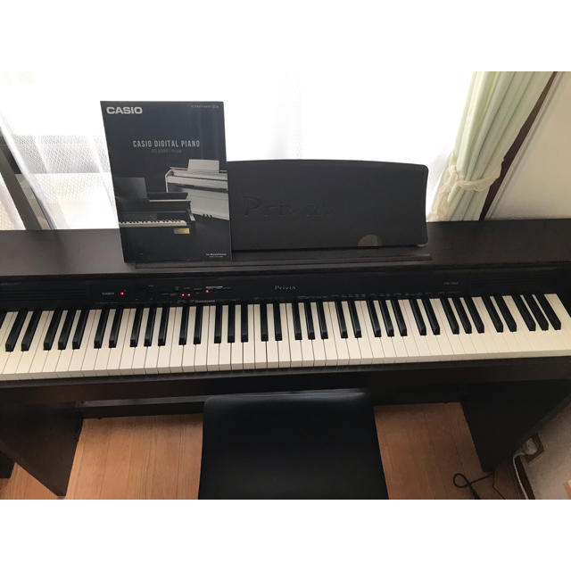 カシオ 電子ピアノ Privia PX-760 ブラウン - 電子ピアノ