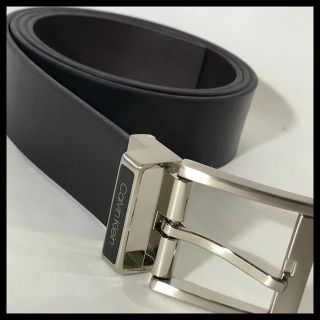 カルバンクライン(Calvin Klein)の正規品 新品カルバンクライン 高級牛革 12100円 リバーシブルベルト(ベルト)