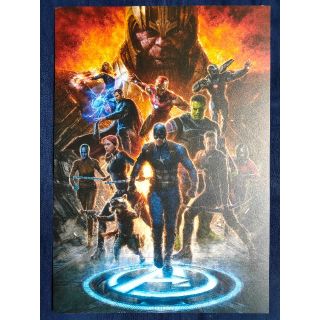 マーベル(MARVEL)のA4ポスター アベンジャーズ エンドゲーム(印刷物)