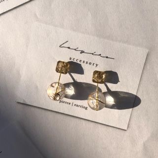 ミラオーウェン(Mila Owen)の(再販)No.103/handmade pierce (ピアス)