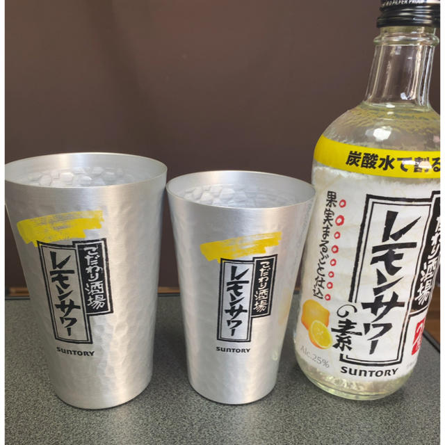 サントリー(サントリー)のこだわり酒場のレモンサワー セット 食品/飲料/酒の酒(その他)の商品写真