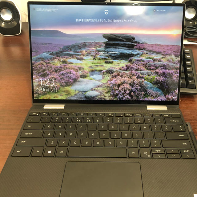 Dell XPS13 7390 2 in 1  UHD 英語キーボード