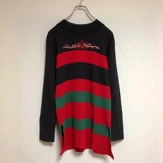 古着 80s カンサイヤマモト 山本寛斎 フィッチェ ニット セーター knit(ニット/セーター)