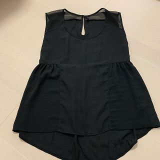 ベルシュカ(Bershka)のベルシュカ　ブラウス　シースルー　(シャツ/ブラウス(半袖/袖なし))