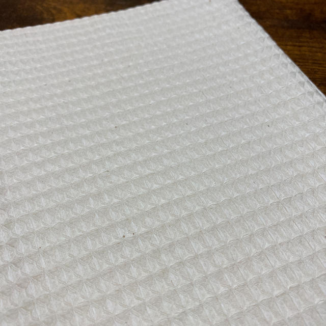 ワッフル　生地　綿100% ハンドメイドの素材/材料(生地/糸)の商品写真