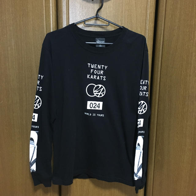 24karats(トゥエンティーフォーカラッツ)の24karats ロンT サイズS カラーブラック メンズのトップス(Tシャツ/カットソー(七分/長袖))の商品写真