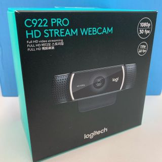 ◆Logitech C922 PRO HD STREAM◆新品未使用(PC周辺機器)