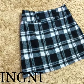 イング(INGNI)のINGNI♡チェック台形スカート送料込✨(ミニスカート)