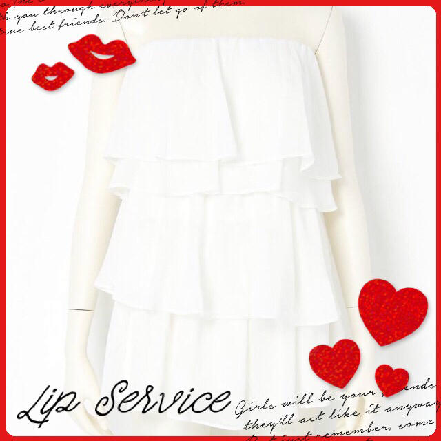 LIP SERVICE(リップサービス)のLipService フリルコンビネゾン レディースのパンツ(オールインワン)の商品写真