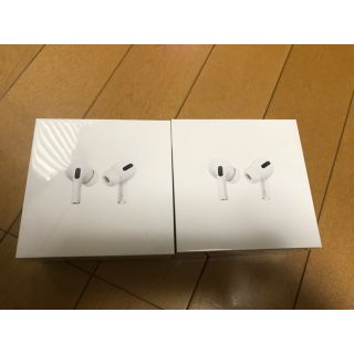 アップル(Apple)のApple AirPods Pro 2台 新品未開封(ヘッドフォン/イヤフォン)