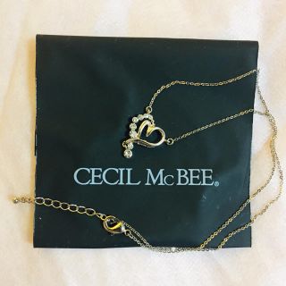 セシルマクビー(CECIL McBEE)のセシルマクビー ハート ネックレス(ネックレス)