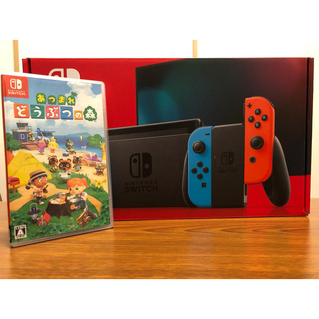 Nintendo Switch(新型)＋あつまれどうぶつの森ソフト※