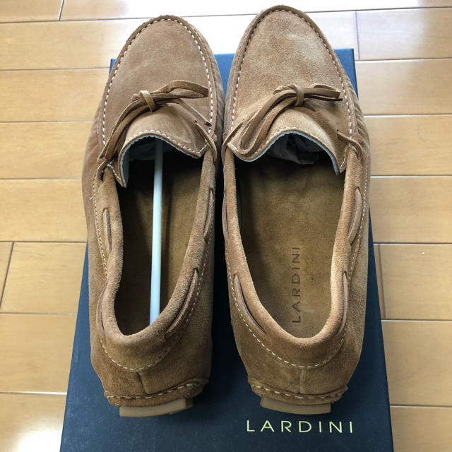 ラルディーニ LARDINI ドライビングシューズ キャメルベージュ メンズの靴/シューズ(スリッポン/モカシン)の商品写真