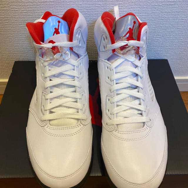 NIKE AIR JORDAN 5 RETRO FIRE RED 28.5cm