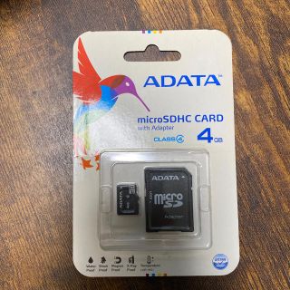 MicroSDHC card with adapter 4GB(PC周辺機器)